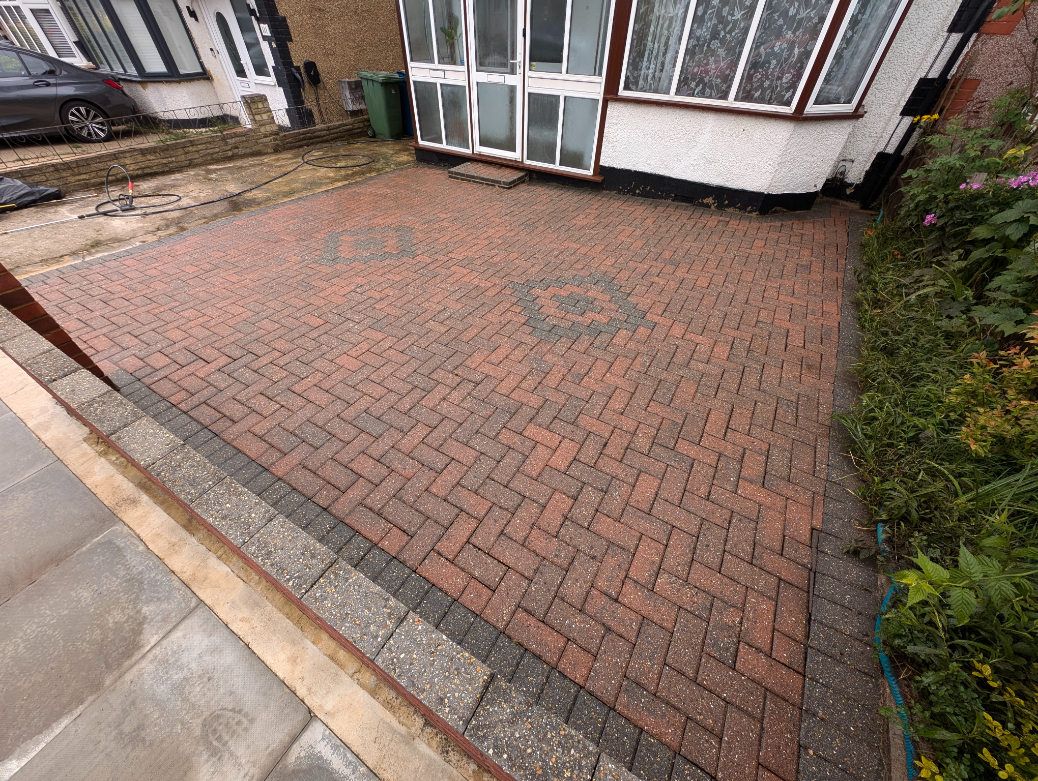 After cleaning - driveway1