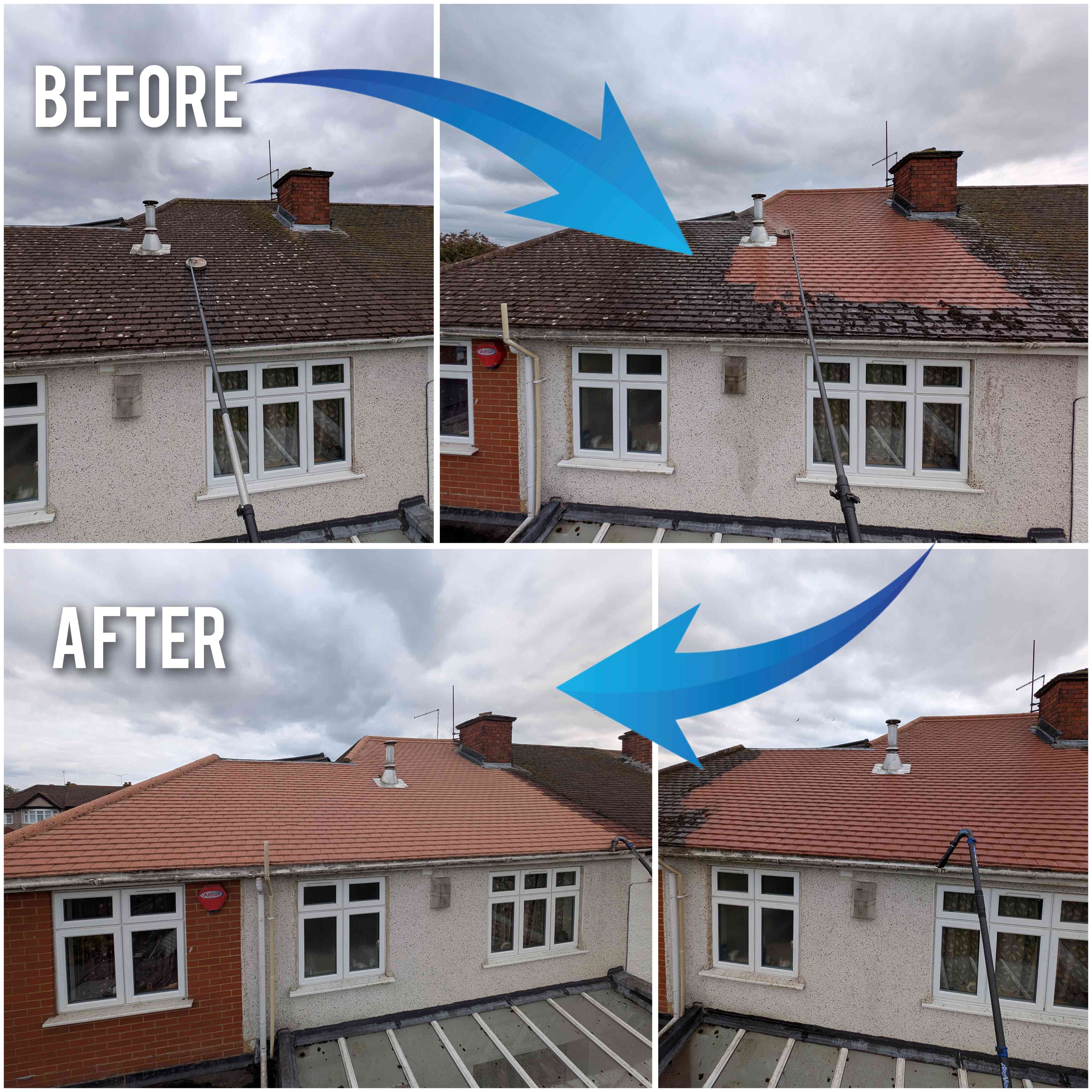 Driveway cleaning project