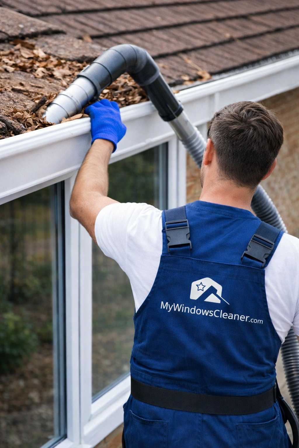 Roof cleaning results